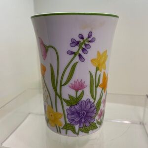 vintage Andre Richard floral porcelain cup